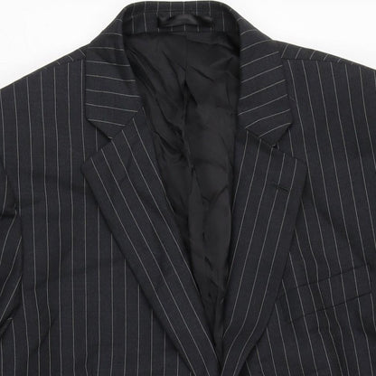 Mens UK Size 44 Brook Taverner Black Jacket