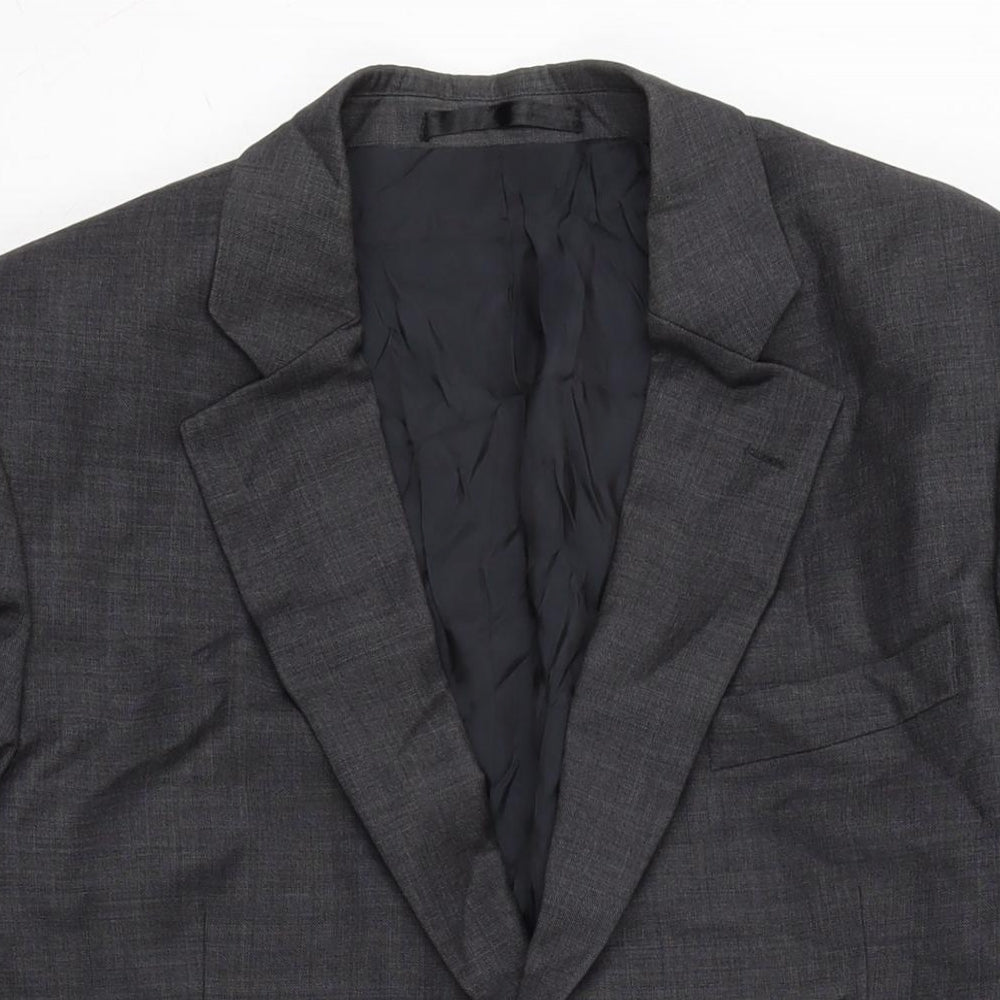 Mens UK Size 44 Brook Taverner Grey Jacket