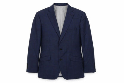 Remus Uomo Mens Blue Jacket Size 40 Button