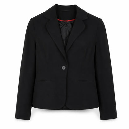 Evil Womens Black Jacket Size 16 Button