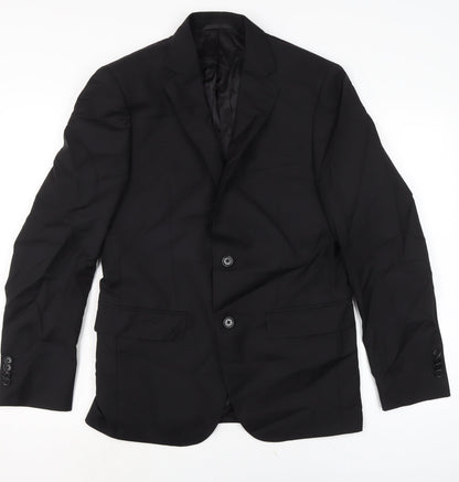 Mens UK Size 40 Flannels Black Jacket