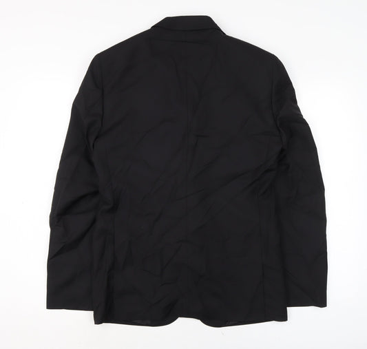 Mens UK Size 40 Flannels Black Jacket