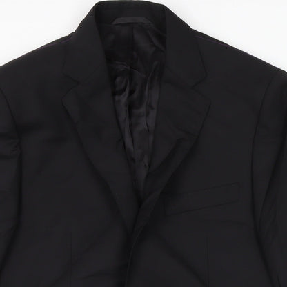 Mens UK Size 40 Flannels Black Jacket