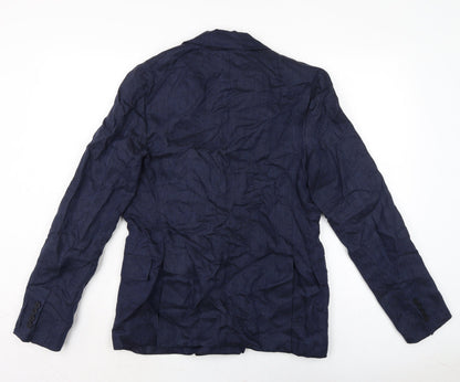 Womens UK Size S Zara Blue Jacket
