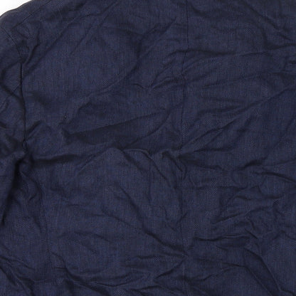 Womens UK Size S Zara Blue Jacket