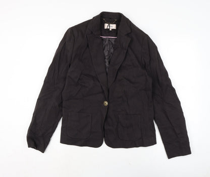 Womens UK Size 16 Marks and Spencer Black Jacket