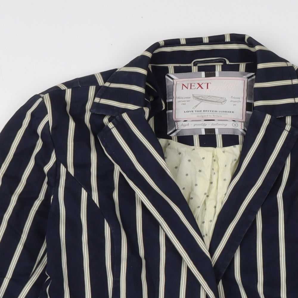Womens UK Size 8 NEXT Blue Jacket