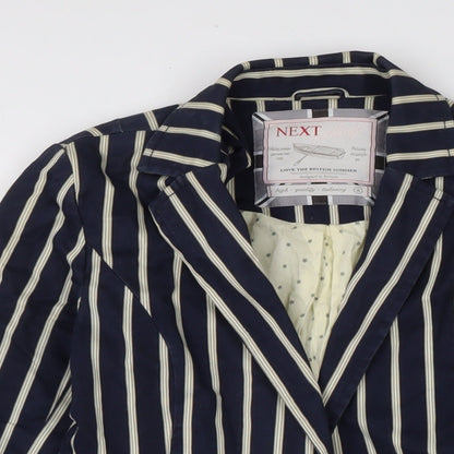 Womens UK Size 8 NEXT Blue Jacket