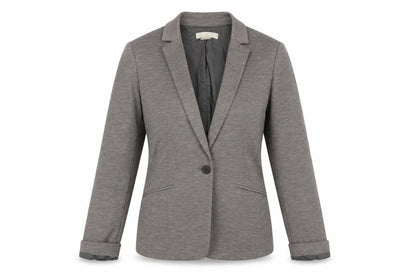 H&M Womens Grey Jacket Size 8 Button