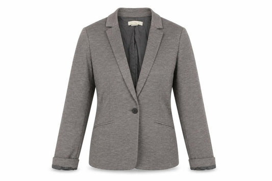 H&M Womens Grey Jacket Size 8 Button