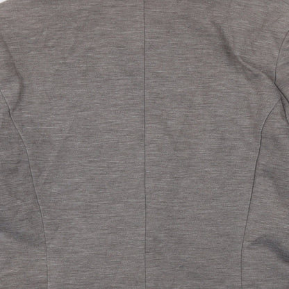 H&M Womens Grey Jacket Size 8 Button