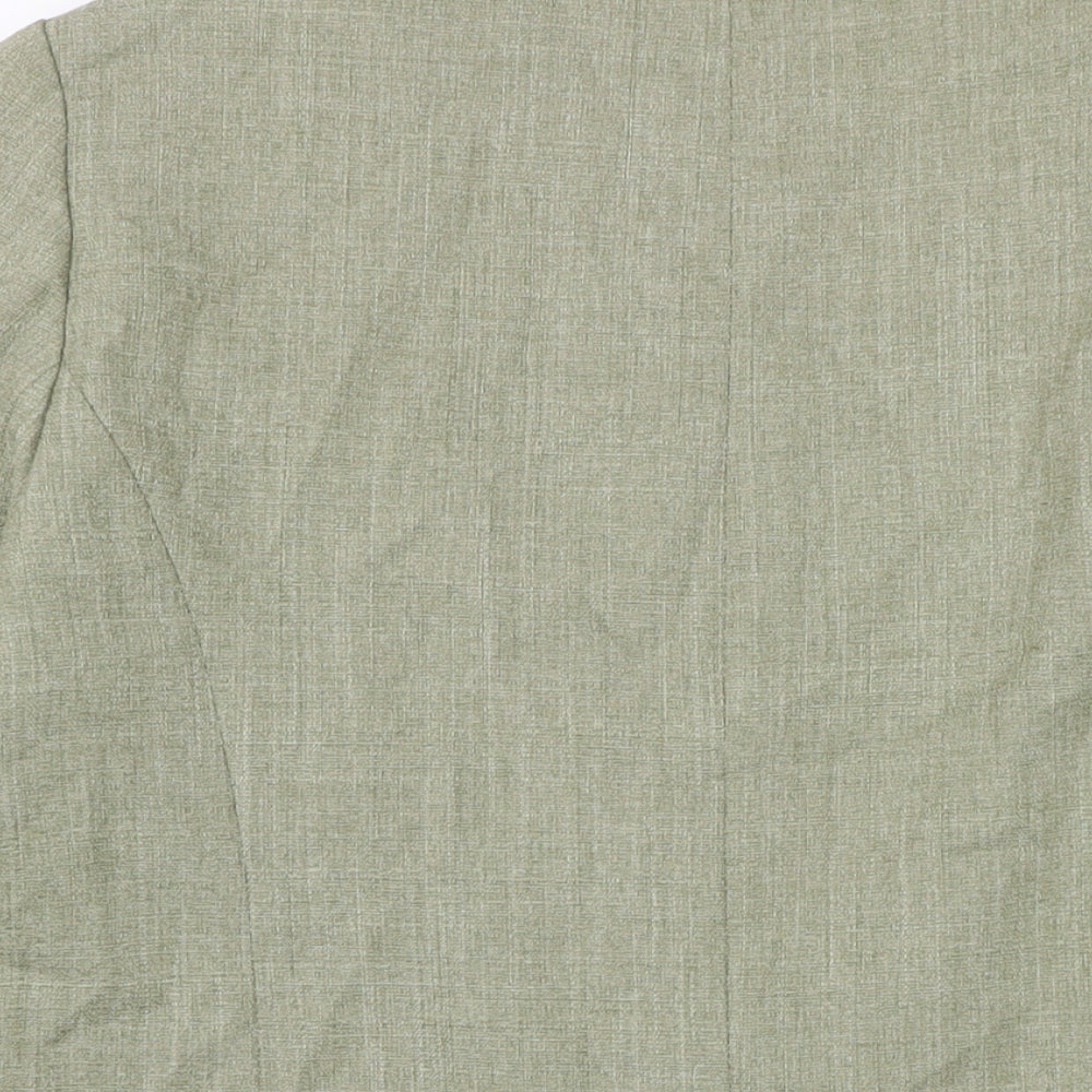 Classics Womens Green Jacket Size 16 Button