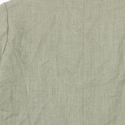 Classics Womens Green Jacket Size 16 Button