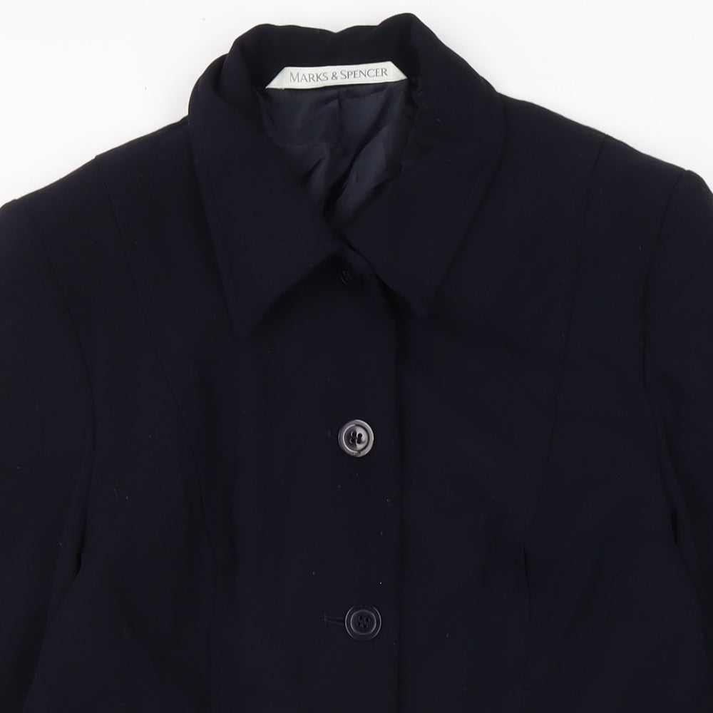 Womens UK Size 12 Marks and Spencer Blue Jacket