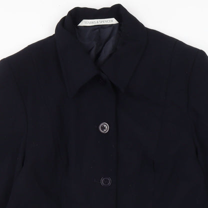 Womens UK Size 12 Marks and Spencer Blue Jacket