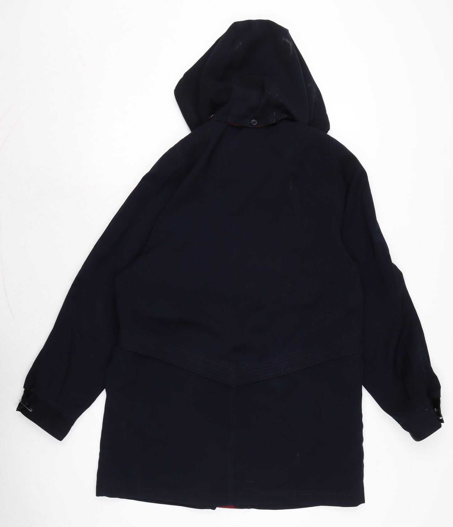 Womens UK Size 12 David Barry Blue Anorak Coat