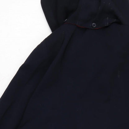 Womens UK Size 12 David Barry Blue Anorak Coat