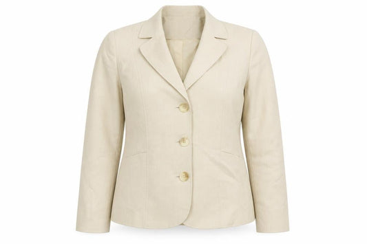 Womens UK Size 10 BHS Beige Jacket