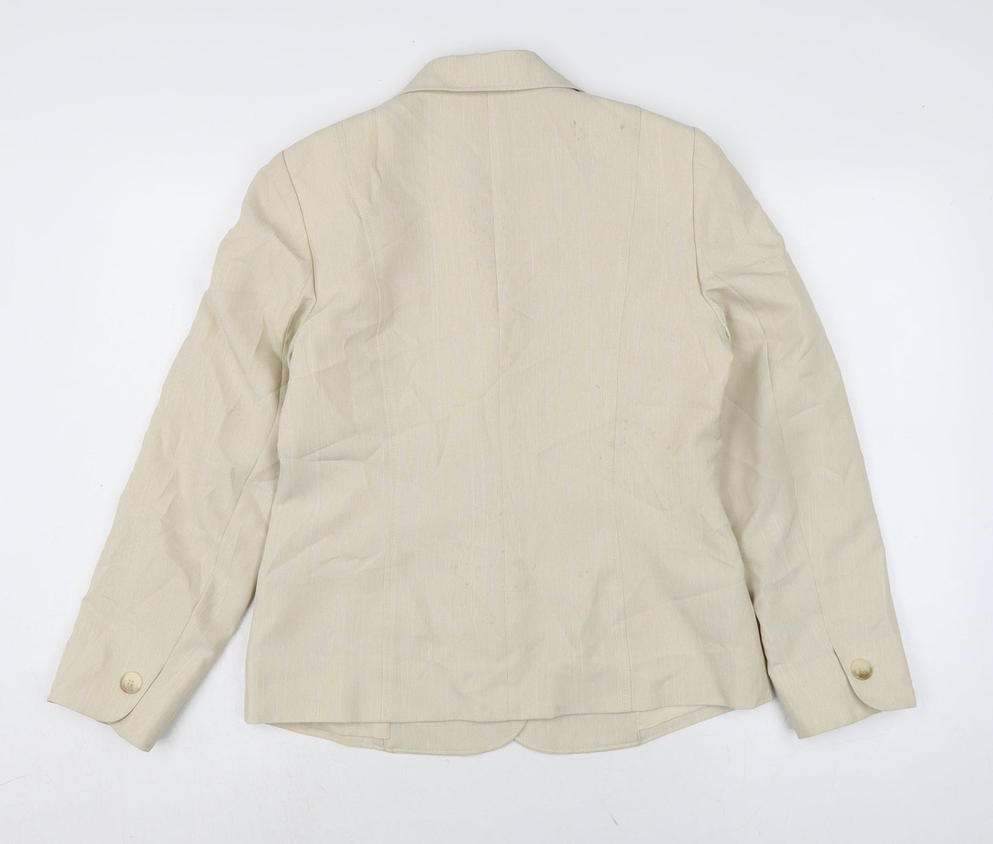 Womens UK Size 10 BHS Beige Jacket