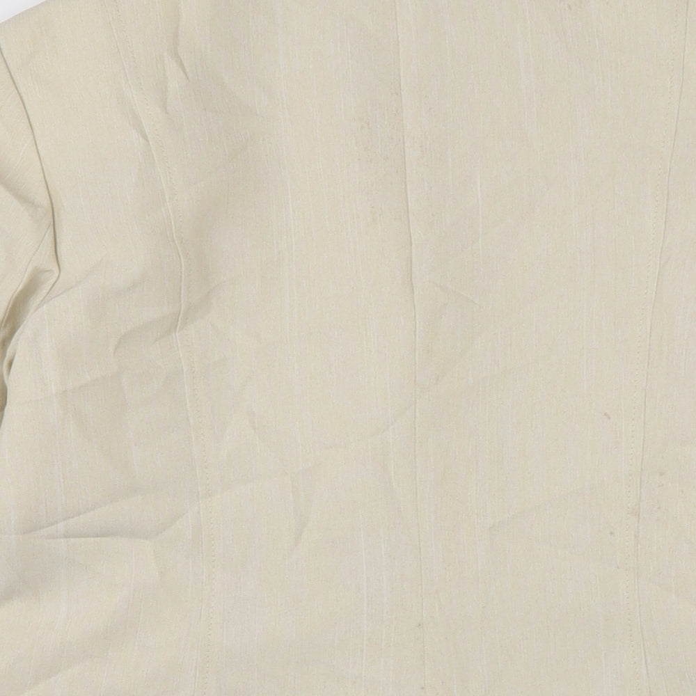 Womens UK Size 10 BHS Beige Jacket