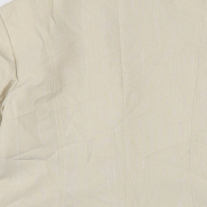 Womens UK Size 10 BHS Beige Jacket