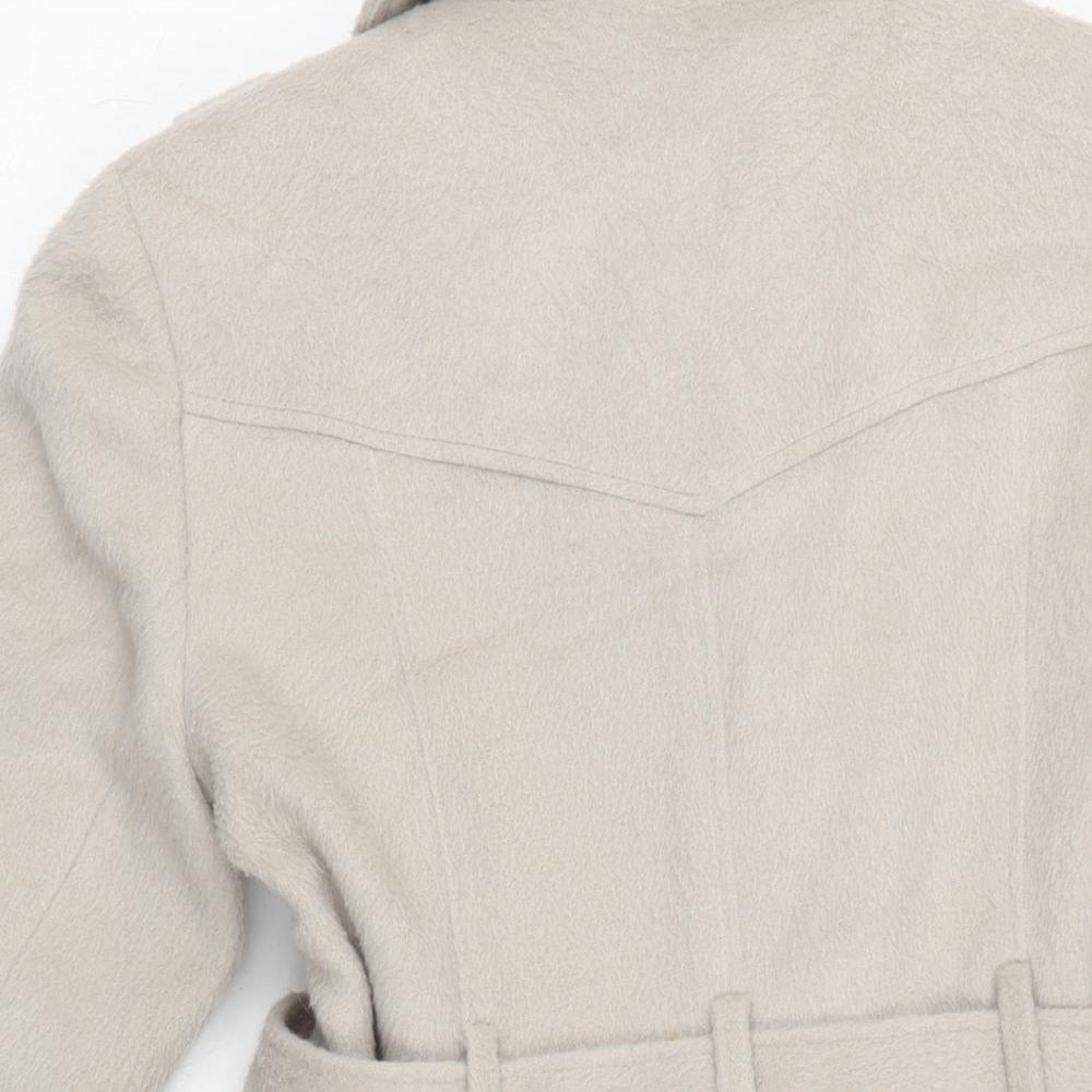 Womens UK Size 12 Atmosphere Beige Overcoat