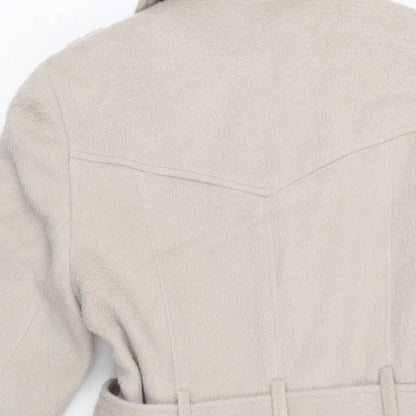 Womens UK Size 12 Atmosphere Beige Overcoat