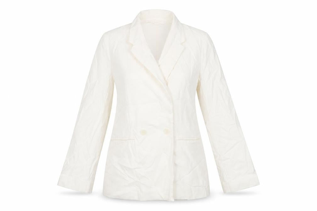 Womens UK Size XS H&M White Jacket