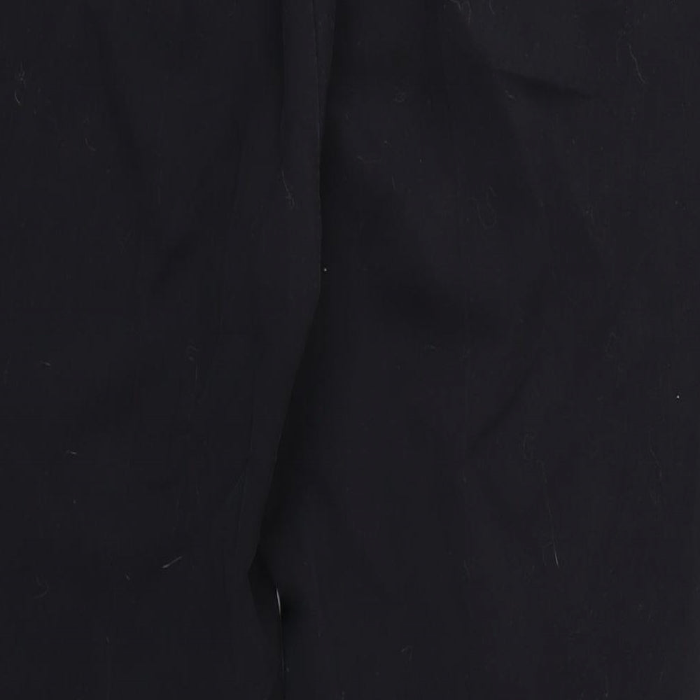 Womens UK Size 14 Marks and Spencer Regular Fit  Black Trousers