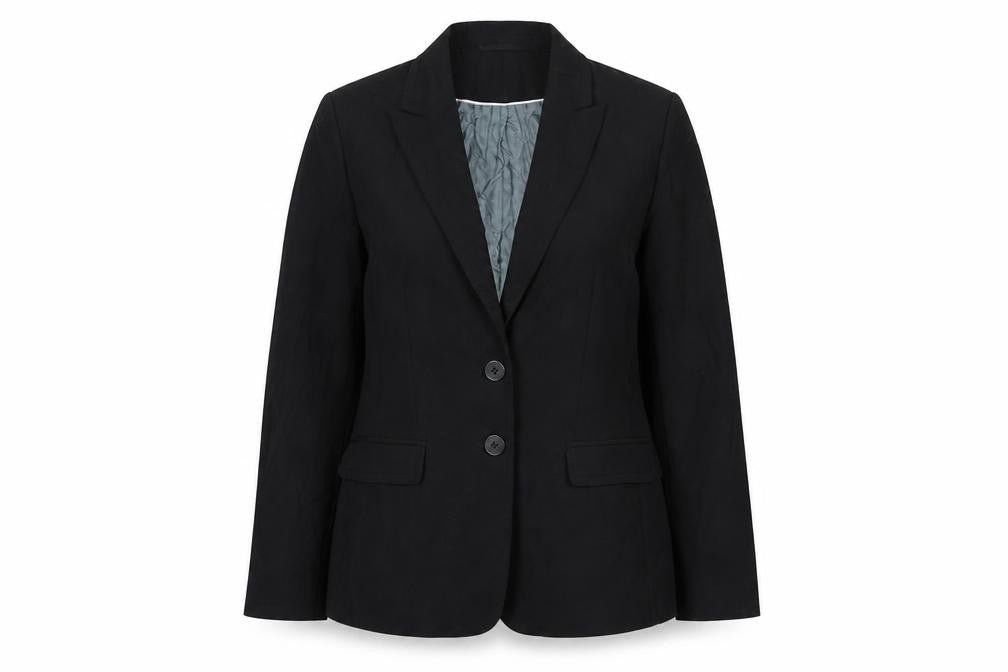 Next Womens Black Jacket Size 12 Button