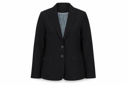 Next Womens Black Jacket Size 12 Button