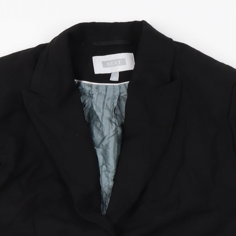 Womens UK Size 12 NEXT Black Jacket