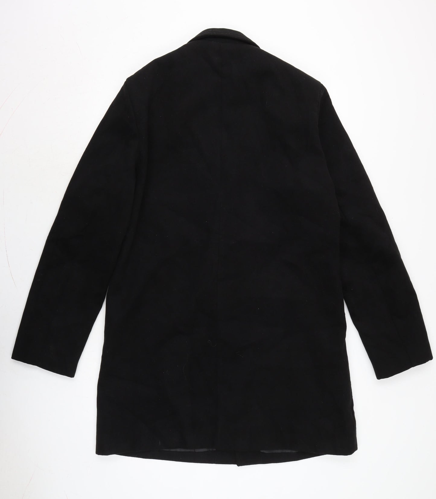 Mens UK Size XL Benibos Black Overcoat