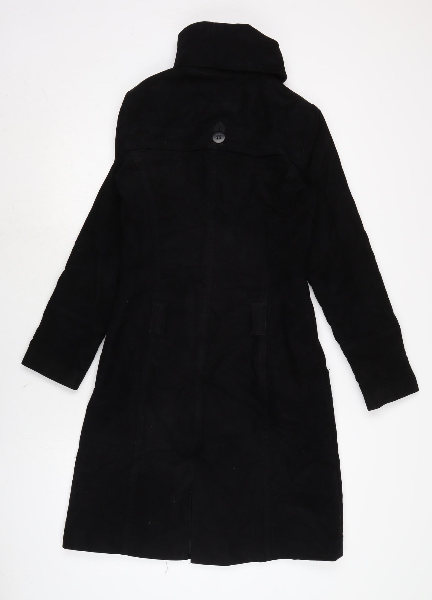 Womens UK Size 8 Warehouse Black Military Jacket