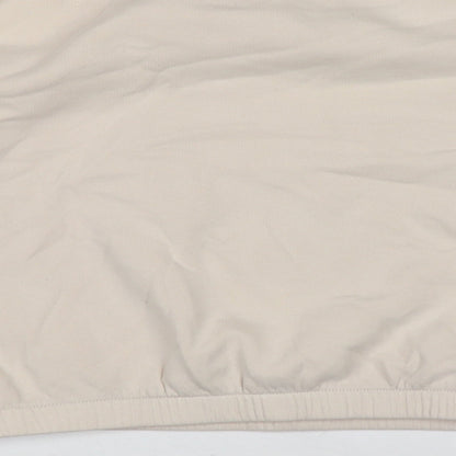 Marks and Spencer Girls Ivory Cotton Pullover Sweatshirt Size 12-13 Years