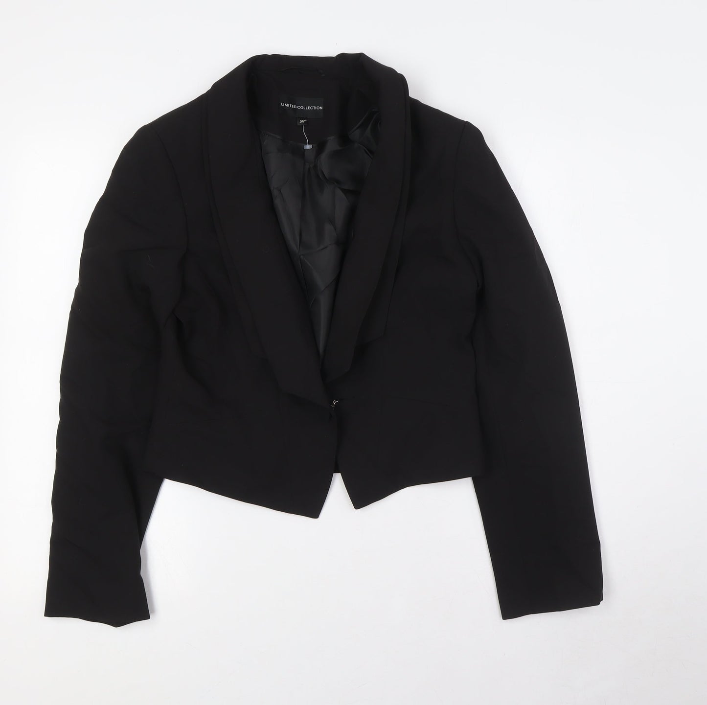 Womens UK Size 10 Marks and Spencer Black Jacket