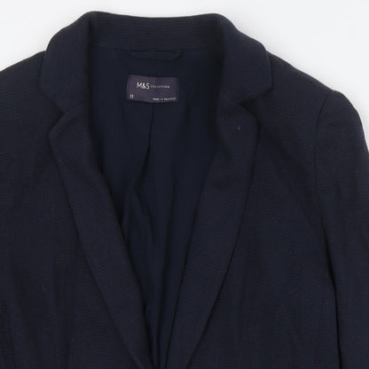 Womens UK Size 12 Marks and Spencer Blue Jacket