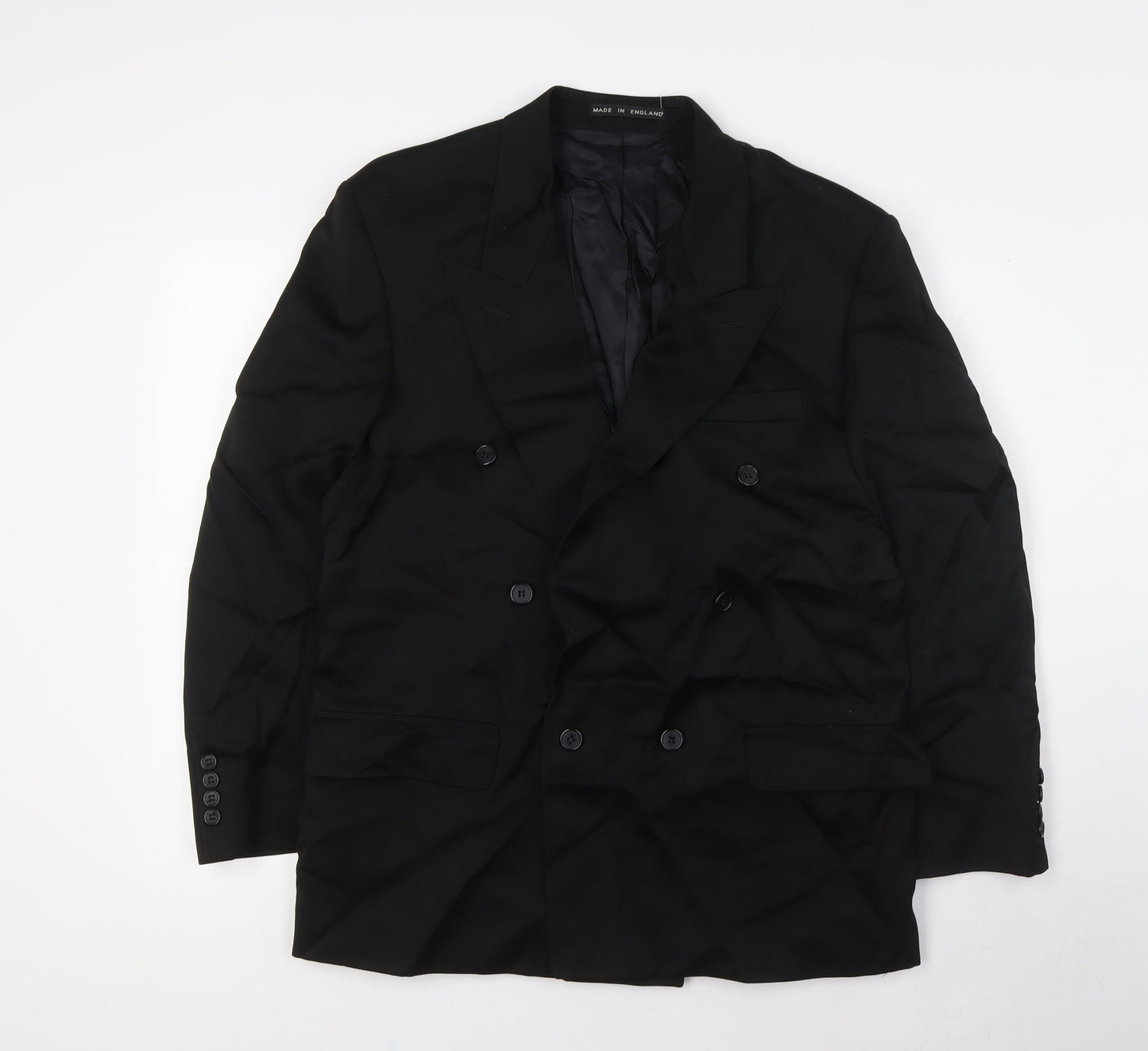 Mens UK Size 40 James Barry Regular Black Suit Jacket