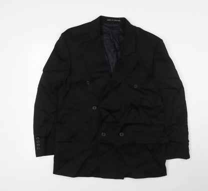 Mens UK Size 40 James Barry Regular Black Suit Jacket