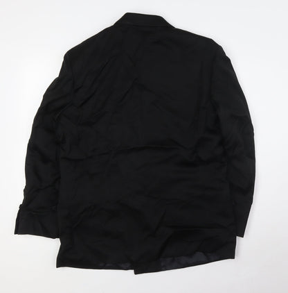 Mens UK Size 40 James Barry Regular Black Suit Jacket