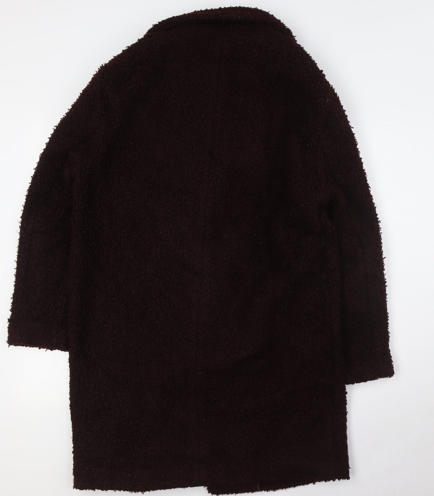 Womens UK Size 12 New Look Brown Overcoat