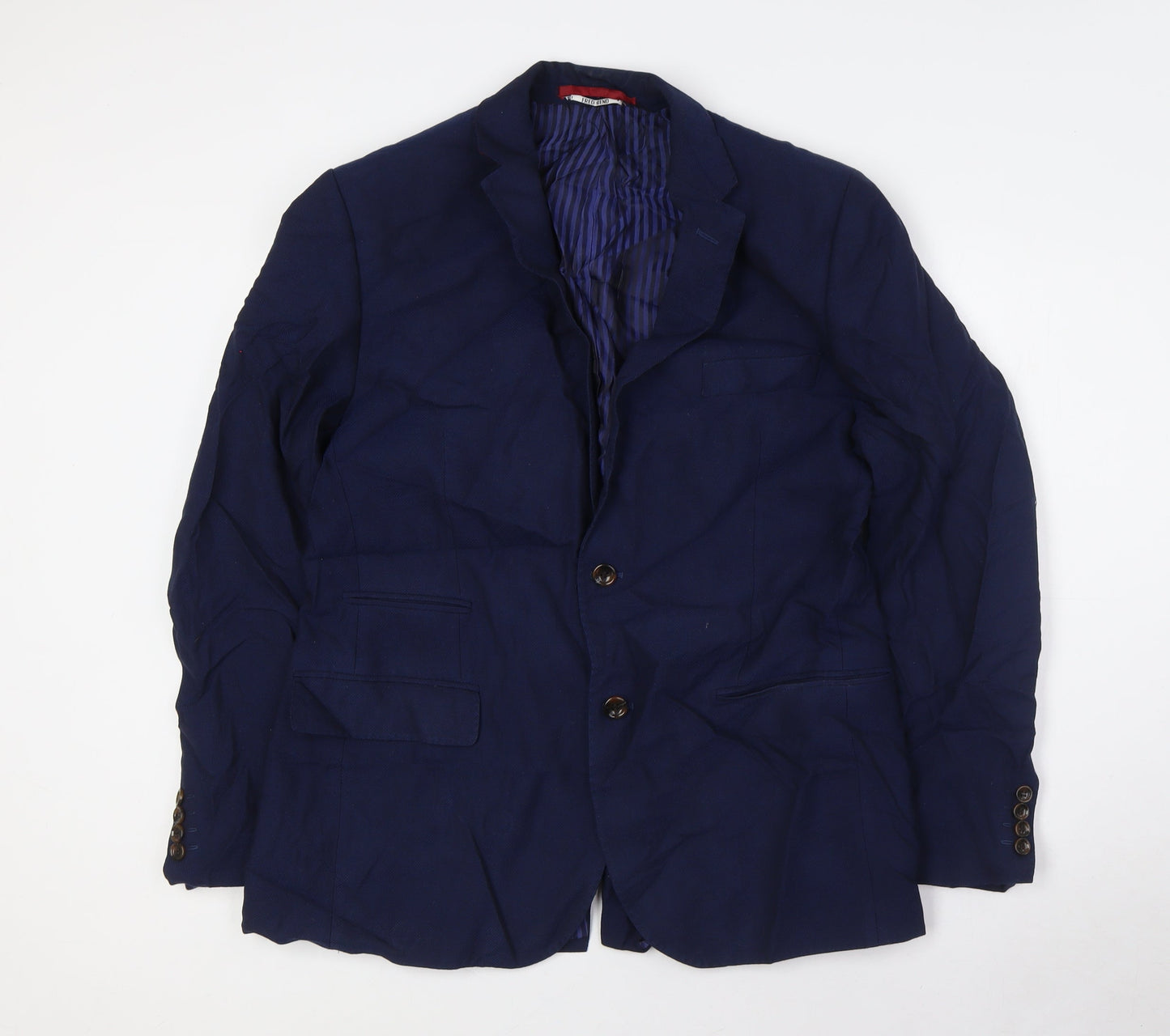 Mens UK Size 42 Marks and Spencer Regular Blue Suit Jacket