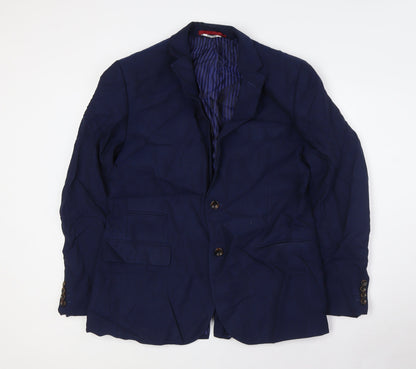 Mens UK Size 42 Marks and Spencer Regular Blue Suit Jacket