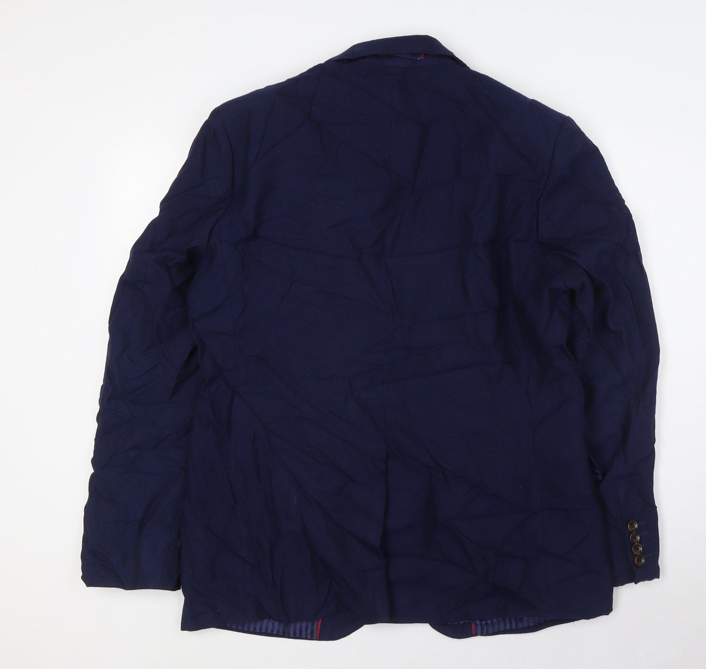Mens UK Size 42 Marks and Spencer Regular Blue Suit Jacket