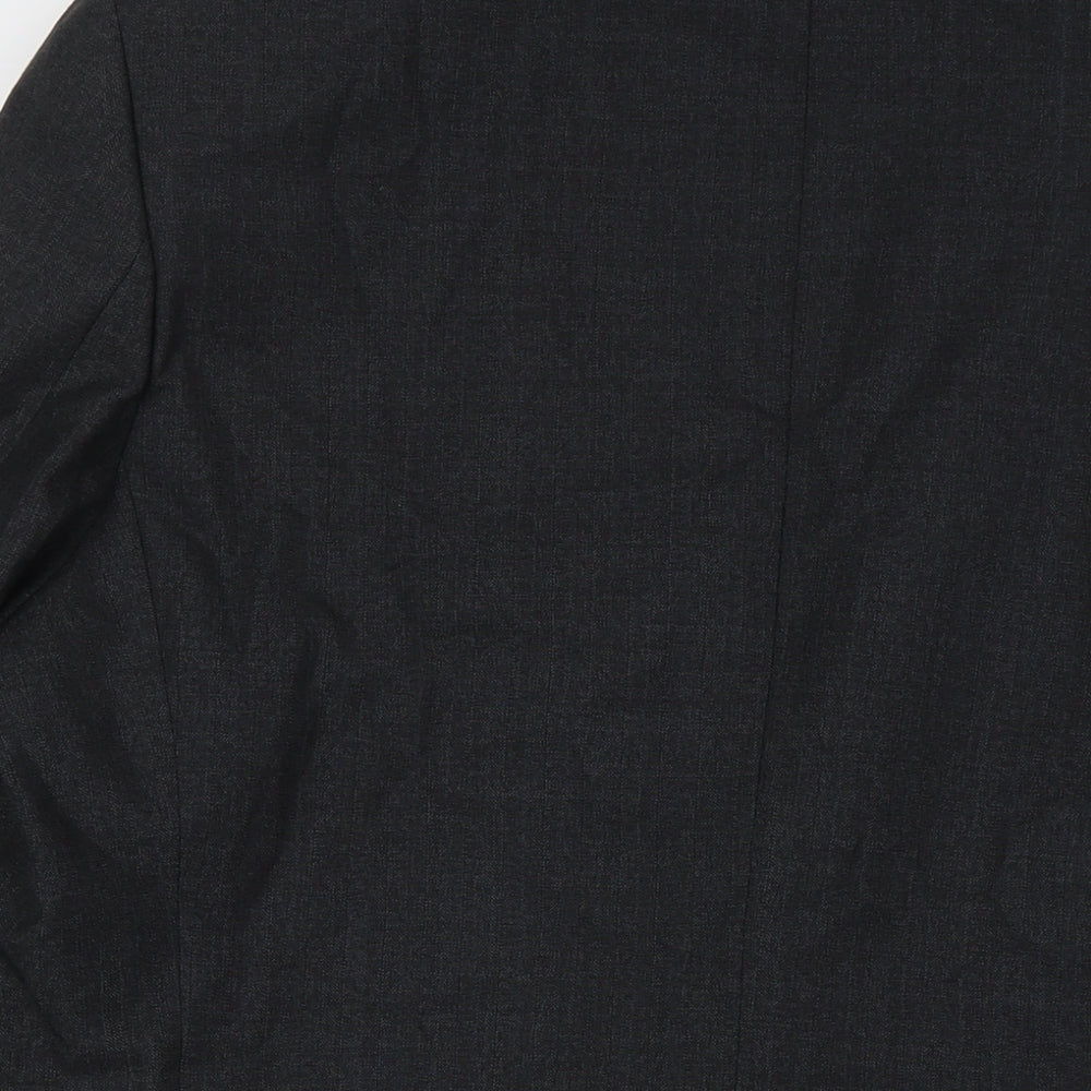 Mens UK Size 44 Charlton Gray Big & Tall Grey Suit Jacket