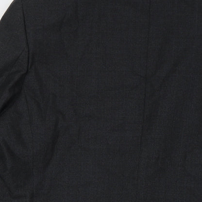 Mens UK Size 44 Charlton Gray Big & Tall Grey Suit Jacket