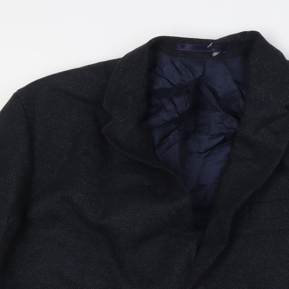 Mens UK Size 42 Racing Green Regular Blue Suit Jacket
