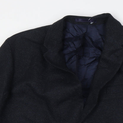 Mens UK Size 42 Racing Green Regular Blue Suit Jacket