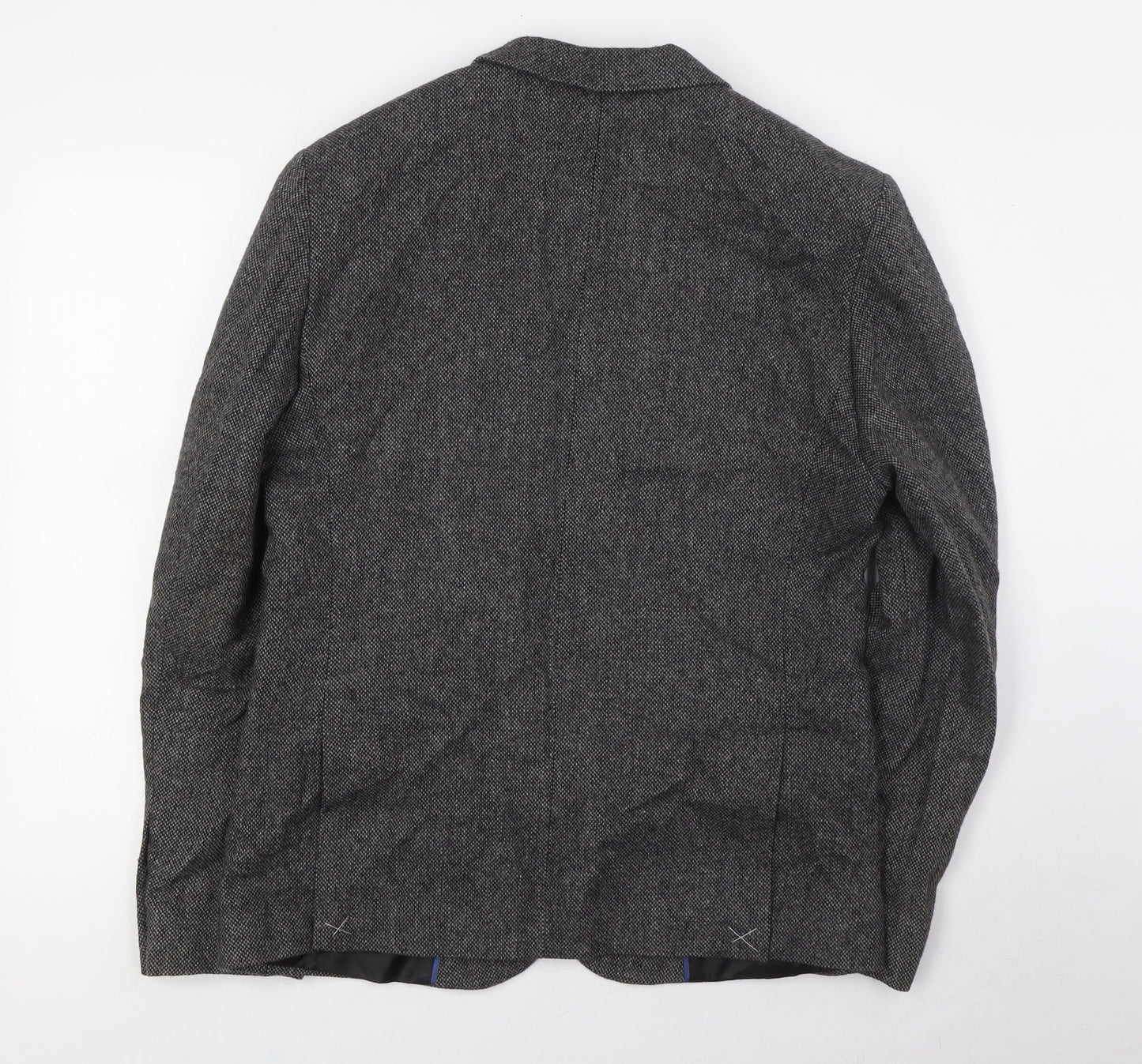 Mens UK Size 40 New Look Regular Grey Suit Jacket