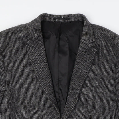 Mens UK Size 40 New Look Regular Grey Suit Jacket